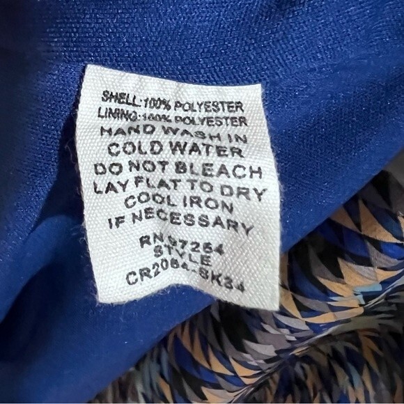 One clothing ruffle Aztec print sundress size small - Picture 5 of 5